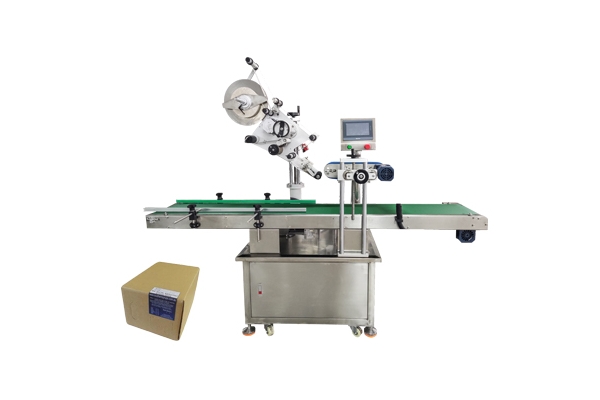 盒子單轉角貼標機